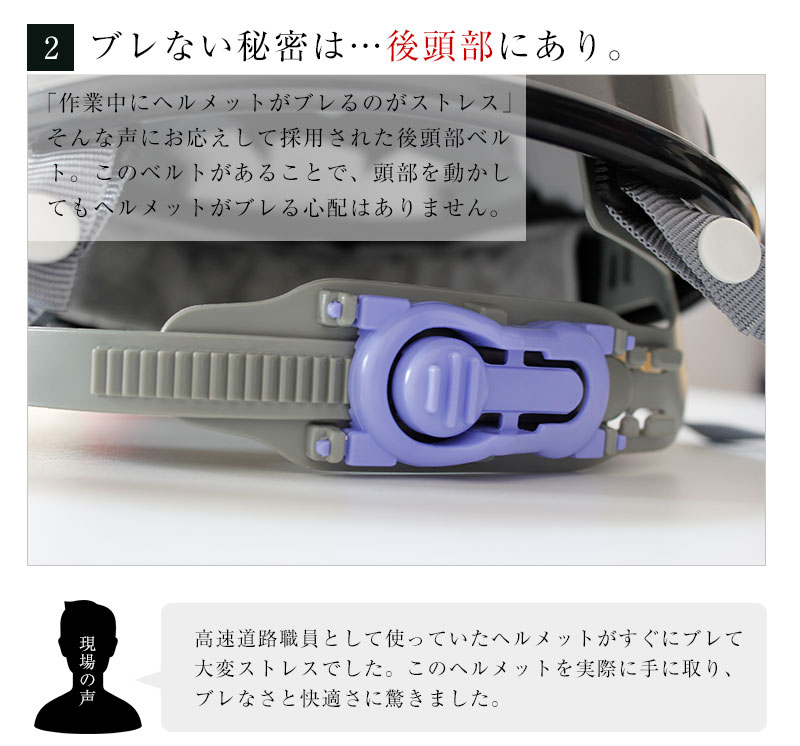 03APB80 ヘルメット 特長説明